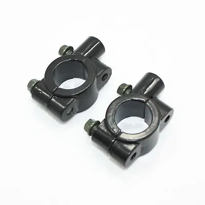 2 X 8mm 22mm Handle Bar Mirror Bracket Clamp PIT Dirt Quad Bike ATV Motorcycle • $19.70