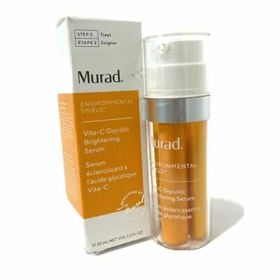 Murad Environmental Shield Vita-C Glycolic Brightening Serum 1 Oz • $23.99