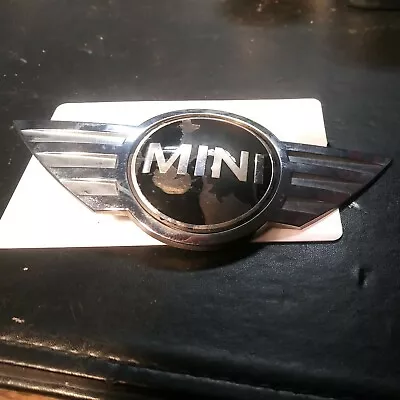 Mini Cooper R55 R57 Clubman Emblem Mini For Hood New  51 14 2 754 972 Genuine • $29.99