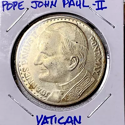 Vatican Pope John Paul II - Madonna Child Poland Souvenir Medal ✨ Large Coin • $14.95