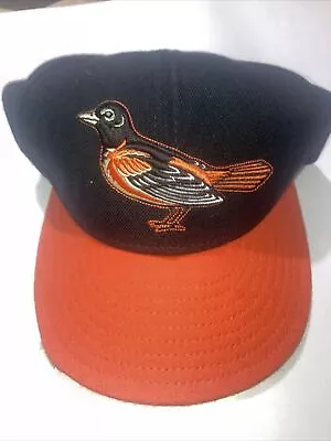 Vintage  New Era Baltimore Orioles Hat Baseball Cap 7 1/4  1990’s Diamond USA • $17
