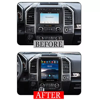 For 2015-2020 Ford F-150 F-250 Stereo Radio CarPlay 12.1'' Android 12 NAVI 32GB • $546.20