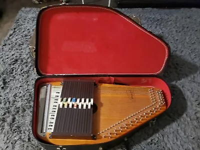 VINTAGE Oscar Schmidt 15 Chord 36 String Autoharp    VG COND   FULLY FUNCTIONAL • $150