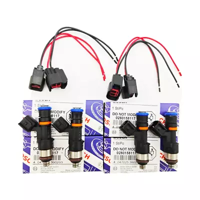 4pcs BOSCH 550cc Fuel Injectors Fits For MINI COOPER S R52 R53 2003-2007 EV14 • $109.99