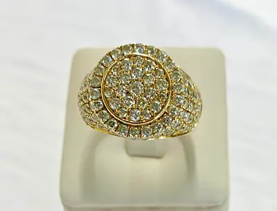 Men’s 2.75 CT. Diamond Pave Cluster Ring • $1450