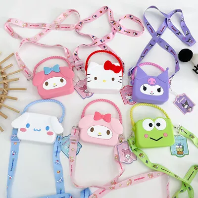 My Melody Cinnamoroll Kuromi Children Coin Purse Schoolbag Handbag Shoulder Bag • $28.59