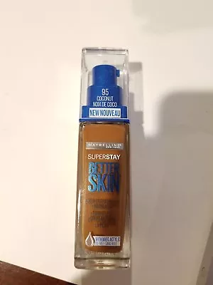Maybelline Superstay Better Skin Foundation Coconut 95 1 Ounce • $8.99