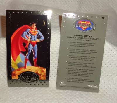 Superman--the Man Of Steel--sp1--one Foil Promo Card--1994 Skybox • $2.50