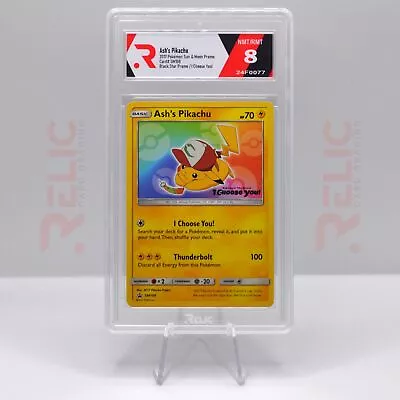 Ash's Pikachu 2017 Pokemon Sun & Moon Promo #SM108 -  Promo / I Choose You! • $11.99