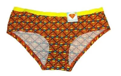 DC Comics SUPERMAN SUPERGIRL Womens Hipster Super Hero Panty Underwear  • $9.99