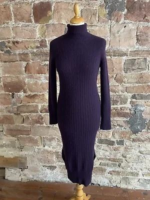 £80 • Buy Brora 100% Pure Cashmere Polo Neck Dress. Made In Scotland. FREE UK POST