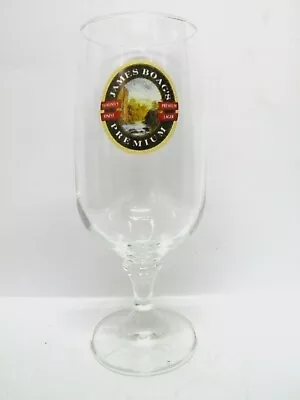 James Boag's Premium Stemmed Beer Glass (multicolour) Vgc (6 7/8  X 2 1/2 )  • $4.99