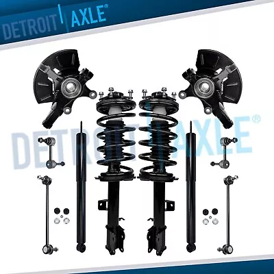 Front Steering Knuckle Hub Strut Rear Shock For 2009-2012 Escape Mariner Tribute • $367.92