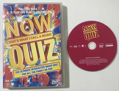 Now That’s What I Call A Music Quiz Dvd Great Family Fun Christmas Day Game Quiz • £2.99