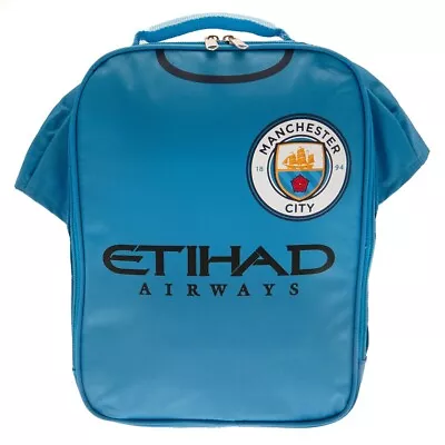 Brand New Manchester City FC Kit Shirt Design Lunch Bag Official Merchandise • £18.95