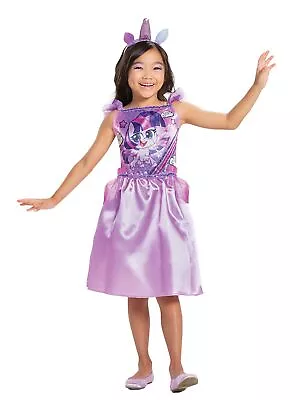 My Little Pony Girls Twilight Sparkle Purple Costume Dress Small (6/6X) • $21.99