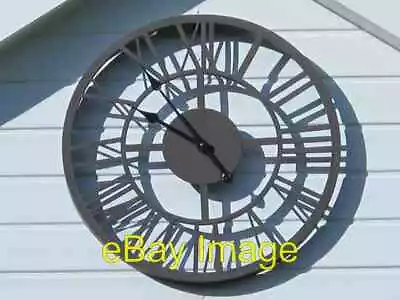 £2 • Buy Photo 6x4 Clock On One Of The Pavilions At The Corbridge Cricket Club's G C2015