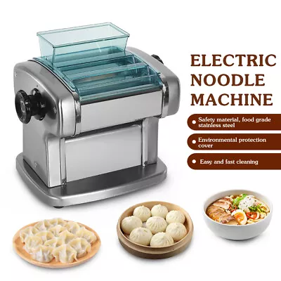 Automatic Pasta Machine Pasta Maker Electric Noodles Maker 2 Blades 240V • $205