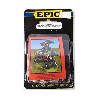 Games Workshop Warhammer 40000 Imperial Knights Crusaders (1995 Ed) Pack New • $103.83