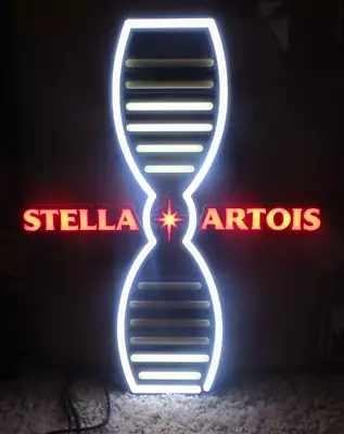 Stella Artois Happy Hour Animated Led Sign-lighted Motion-bar-beer-chalice-new • $249.99