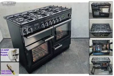 Refurb Rangemaster Professional Plus 110 All GAS NG FSD RANGE COOKER Black(4M21) • £995