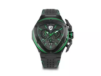 Tonino Lamborghini Spyder X Quartz Watch Green 53 Mm Chronograph T9XF • $1520