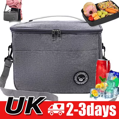 Extra Large Cooling Cooler Cool Bag Box Picnic Camping Food Ice Drinks Hot Lunch • £9.89