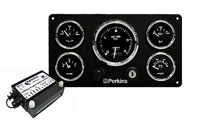 Perkins Marine Instrument Panel With NMEA 2000 Engine Data Converter Package • $899.99