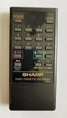 Sharp TV VCR Remote G0333GE Model Vintage Retro Remote Control CLEAN! • $9.99