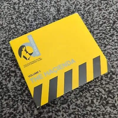 Discotheque Vol 1: The Hacienda Unmixed Double CD Compilation Manchester Factory • £10