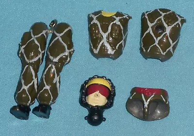 Vintage G.I. GI JOE Gijoe PYTHON PATROL TELE-VIPER BODY PART LOT Legs Head Waist • $13.88