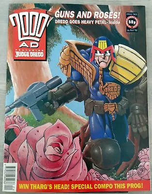 2000 AD #783 | Judge Dredd | Guns And Roses (May 1992) Acceptable Condition • $3.74