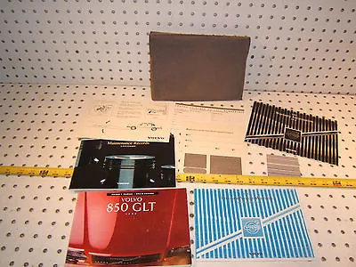 Volvo 1993 850GLT Owners's OEM 1 Set Of 8 Manuals / Papers Volvo GRAY OE 1 Pouch • $135