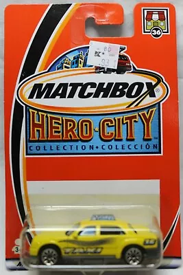 Matchbox 1:64 Scale 2002 Hero City Series TAXI CAB • $2.99