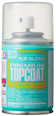 GNZ-B601: Mr Hobby Premium Top Coat Gloss B601 88ml Spray • $9.99