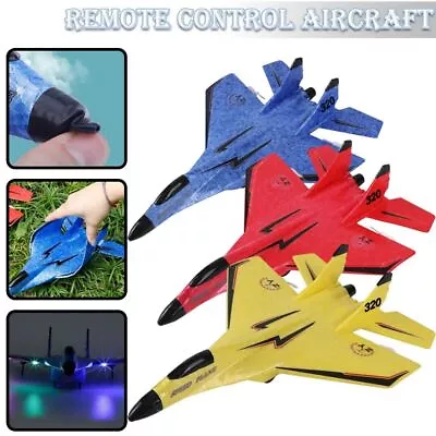 RC Plane RC Model Jet Fighter Remote Control Aircraft RC Airplane Toy Gi Fast • $32.29