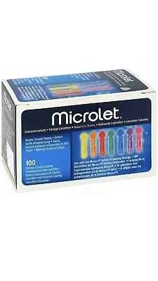 Ascensia Microlet (Blood Lancets) 28 G Lancets - Pack Of 100 • £8.69