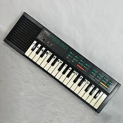 Vtg Yamaha PortaSound PSS-30 Keyboard Piano Mini 15  Record Playback Tested! • $24.88