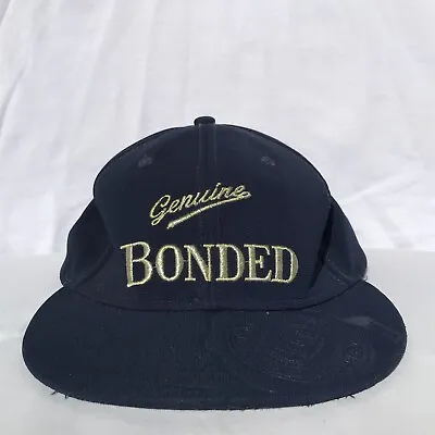 Jim Beam Genuine Bonded Flat Cap Adjustable Official Beam Whiskey Hat • $21.99