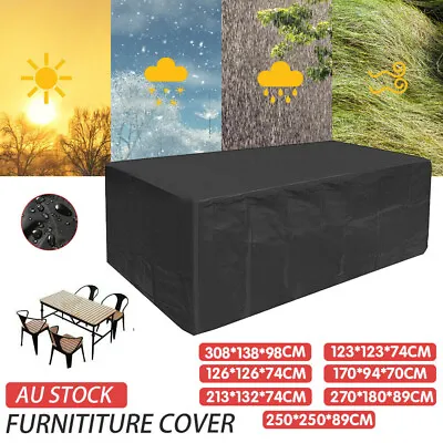 $27.48 • Buy Waterproof Outdoor Furniture Cover Garden Patio Rain UV Table Protector Sofa