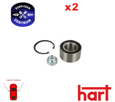 2pcs Wheel Bearing Set Hard 901 109 For Hondaisuzu 2 Pcs • $56.26