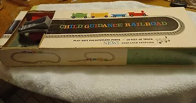 CHILD GUIDANCE RAILROAD TRAIN SET No. 350 RARE TOY Vintage Track  • $9.99