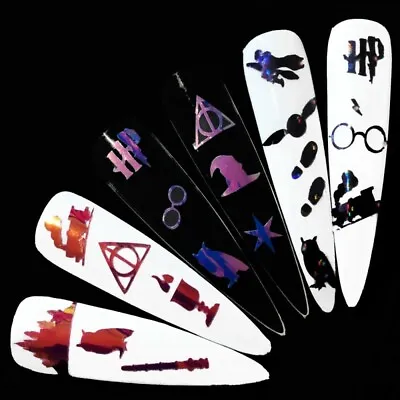 £3.65 • Buy Nail Art Decal Stickers Harry Potter Decal Stickers Vinyl Nail Art Craft Sticker
