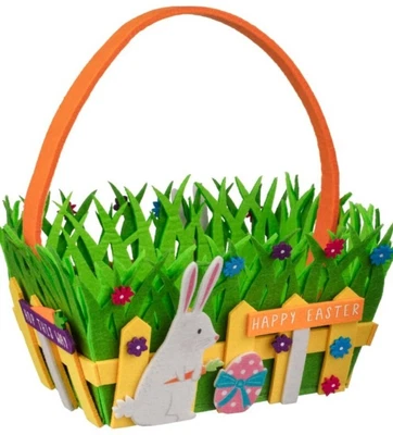 £10 • Buy Felt Easter Basket - Bunny