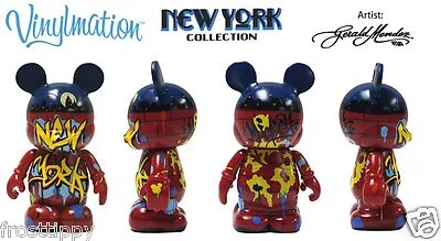 Disney Vinylmation New York City NYC 9  Times Square Graffiti W/ Box & Card • $130