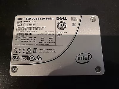 Dell Intel DC S3520 120GB SATA 2.5  6Gb/s RI MLC SSD SSDSC2BB120G7R 394XT • £15
