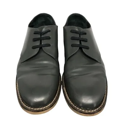 Marni Black Classic Lace Up Derby Shoes Size EU 40 Loafers • $75