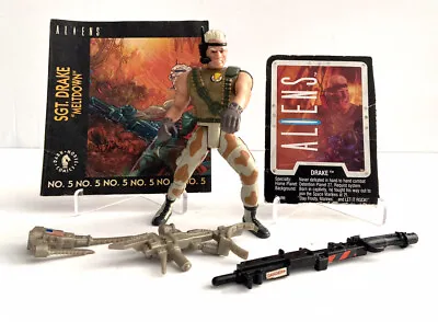 1992 Aliens - Space Marine Sgt Drake Kenner Vintage Action Figure Complete • $8.95