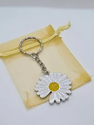 Daisy Keyring Daisy Gifts Flowers Daisy Lover Summer Charm • £4.24