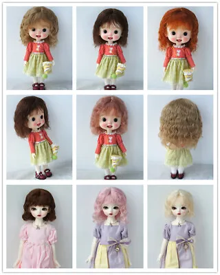 JD693 Cute Mohair BJD Wigs Lati OB11YOSD MSD SD Blythe Doll Hair Wholesale Wig • $25.39